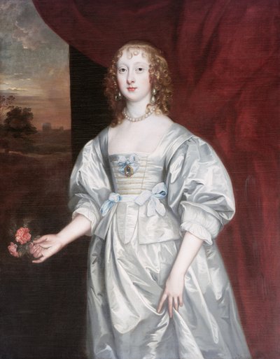 Lady Elizabeth Cecil door Anthony van Dyck